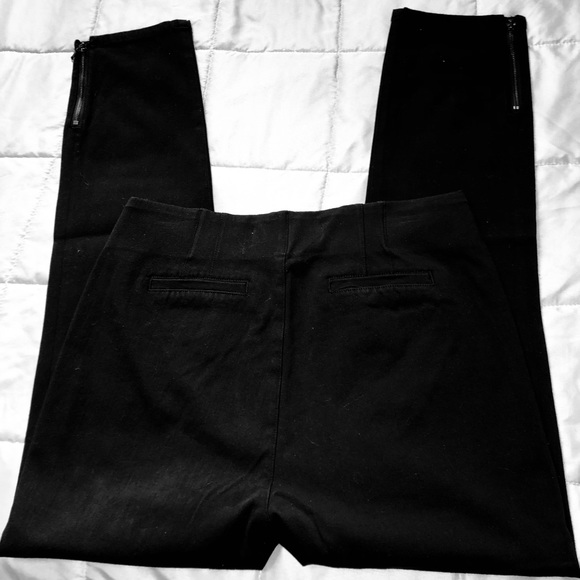 Soft Surroundings NWT Ultimate High Rise Zip Ankle Leggings- Black-Medium 10-12 - Picture 2 of 15